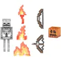 Minecraft Diamantnivå Skjelettfigur