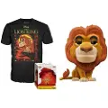 Funko POP! Pop! Løvenes Konge Og Kortermet T-skjorte Mufasa