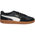 Puma Palermo Leather Sneakers Unisex, Shoes, Black/Feather Gray/Gum, 38