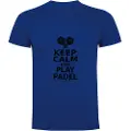 Kruskis Keep Calm And Play Padel Kortarmet T-skjorte