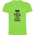 Kruskis Keep Calm And Play Padel Kortarmet T-skjorte