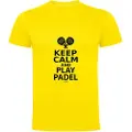Kruskis Keep Calm And Play Padel Kortarmet T-skjorte