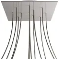 Creative Cables Stål Kroq4012f109 Xxl Rose-one Sett Med Firkantede Satengroser