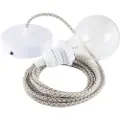 Creative Cables Rd63 Lozenge 2 M Hengelampe Pendel For Lampeskjerm