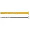 Tox 062101541 Sdf Fassad 10/120 Skrue Og Plugg 50 Enheter