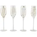 MIKASA 210ml Fløyteglass 4 Enheter