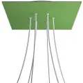 Creative Cables Kroq406f116 Xxl Rose-one Square Grønn Engrose-sett