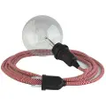 Creative Cables Rz09 Zigzag 3 M Hengelampe For Lampeskjerm