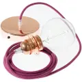 Creative Cables Rc32 Diy 50 Cm Hengelampe Pendel For Lampeskjerm
