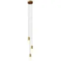 Creative Cables Multiple 3 Falls With Light Bulb Pendellampe