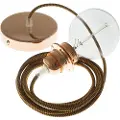 Creative Cables Rz23 Zigzag 50 Cm Hengelampe Pendel For Lampeskjerm