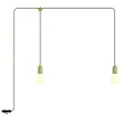 Creative Cables Med Bulb F-snake Eiva Ip65 Utendørslampe Med 2 Bærbare Lys
