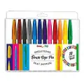 Pentel Brush Sing Ses15-12 Tusjpenn 12 Enheter