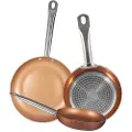 Bergner Professional Chef Copper Plus 20/24/28 Cm Kasserolle Sett 3 Enheter