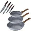San Ignacio Daimiel 18x22 Cm Stekepanne-og Knivsett 7 Enheter