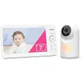 Saro 7-tommers Justerbar Babymonitor