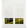 Wellhome Polyester Gjennomsiktig Rullegardin 130 X 180 Cm