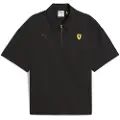 Puma Scuderia Ferrari Premium Polo Men, Clothing, Black, L