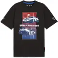 Puma BMW M Motorsport Block Tee Men, Clothing, Black, L