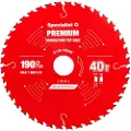 Specialist 190x40tx30 Mm Demolition Premium Treskjæreskive