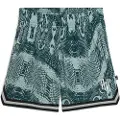 Puma HOOPS x HARRY POTTERâ¢ Shorts Women, Sports, Green Terrain/Aop, M