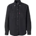 Levi's for woman. A7244-0076 Teodora Western Shirt black (L), Casual, Cotton, Long sleeve