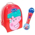 Reig Musicales Peppa Pig And Camer Backpack 23 Cm Mikrofon