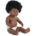 Miniland Afrikansk Babydukke 38 Cm