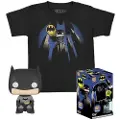 Funko POP! Pocket Pop! Dc Comics Batman Nøkkelring Med Kort Ermet T-skjorte