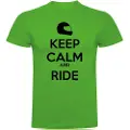 Kruskis Keep Calm And Ride Kortarmet T-skjorte