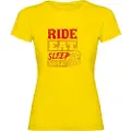 Kruskis Ride Eat Sleep Repeat Kortarmet T-skjorte