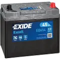 Exide Excell 12v 45ah 300a Eb454 Batterilader