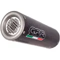 Gpr Exhaust Systems M3 Poppy Suzuki Gsf Bandit 650/s 07-14 Ref:s.106.m3.pp Stainless Steel Homologert Slip On Lyddemper