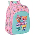 Safta 612567185 Small Superkitties 10l 27x33x10 Cm Ryggsekk