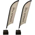 Crawler Park Strandflagg For Rc 1/10 30 Cm 2 Enheter