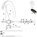 Mavic Comete Pro Carbon Disc Bakfelg