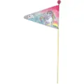 Bike Fashion Einhorn Paradies Double Safety Flagg
