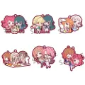 Megahouse Idolmaster Gakuen Buddycolle Gummianheng Gummimaskot Assortert 7 Cm 6 Enheter