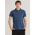 Bendorff for man. 830145045 Polo pique short sleeve logo edition blue (M), Casual, Cotton