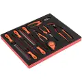 Bahco Filsett Målebånd Og Tang I Skumplate 2-3 Fit&go 10 Enheter