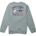 Salty Crew Fly Trap Crew Langarmet T-skjorte