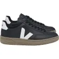 Veja for man. XD0203638 Shoes V-12 black (43), Flat, Laces, Casual, Recycled Polister, Sustainable