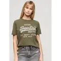 Superdry Classic Vl Heritage Relaxd Kortarmet T-skjorte