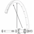 Mavic Kit 12 Front Ebm Allroad S Eiker