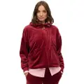 Superdry Country Club Velour Genser Med Hel Glidelås