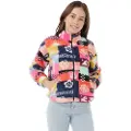 Rip Curl Keepsakes Polar Fleece Kids Hettegenser med glidelås mønster