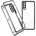 Mtp Products Sony Xperia 10 IV Magnetisk Deksel med Herdet Glass - Sølv