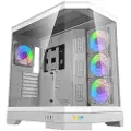 Darkflash Darkflash-deksel Darkflash DQX90 datamaskindeksel (hvit)
