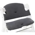 Hauck Select high chair cushion Jersey Charcoal