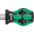Wera 811/1 Stubby bits-håndgreb magnetisk, 1/4 - (2 stk.)